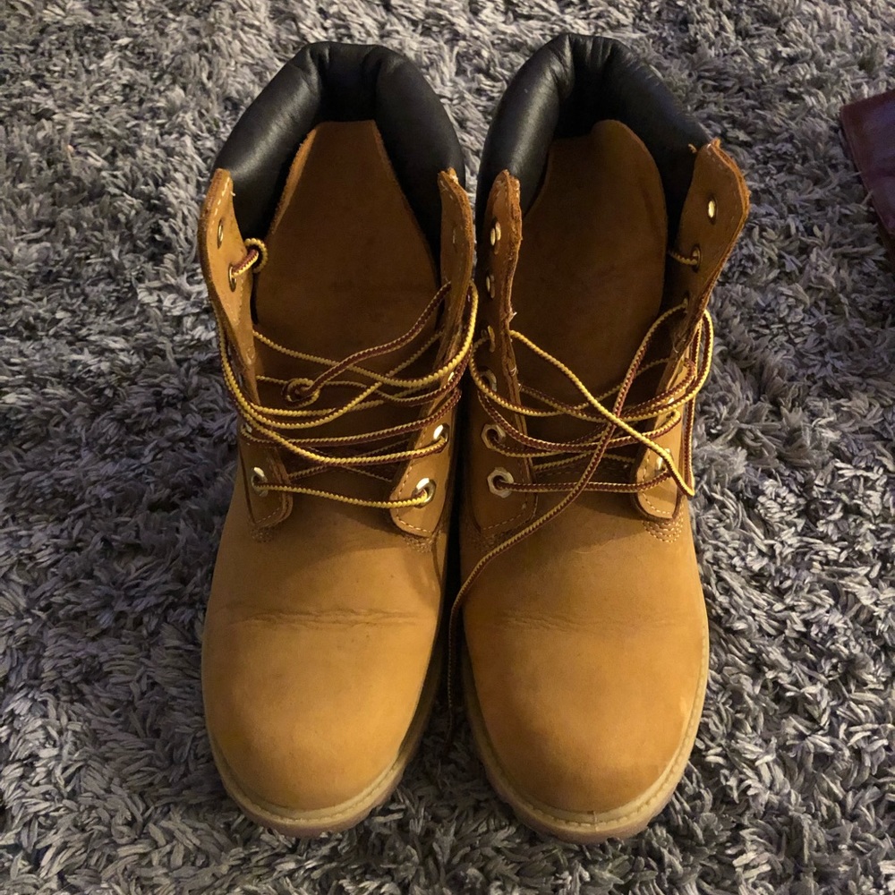 Brown worker boot booties